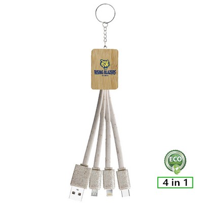 Chipola Eco-Friendly 4-in-1 Charging Cable