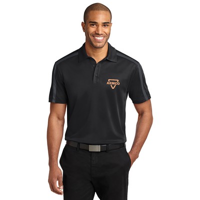 Port Authority® Silk Touch™ Performance Colorblock Stripe Polo