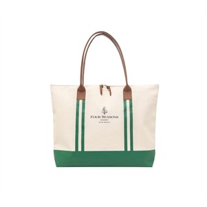 High End Screen Printed Canvas Boat Tote