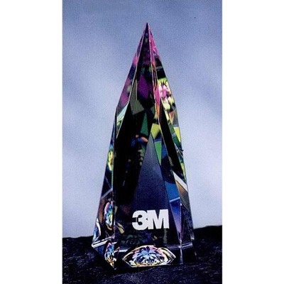 Rainbow Steeple Paperweight w/Dome (5" x 2")