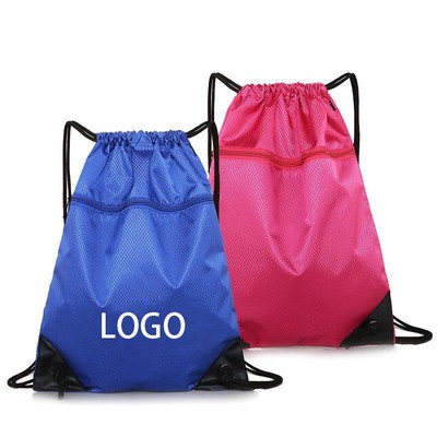 Classic Polyester Drawstring Backpacks