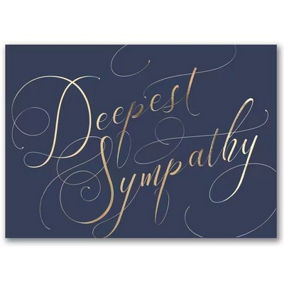 Sympathy Script Card