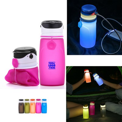 19OZ Silicone LED Light Water Cup