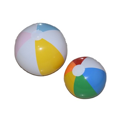 12" Rainbow Inflatable Beach Ball