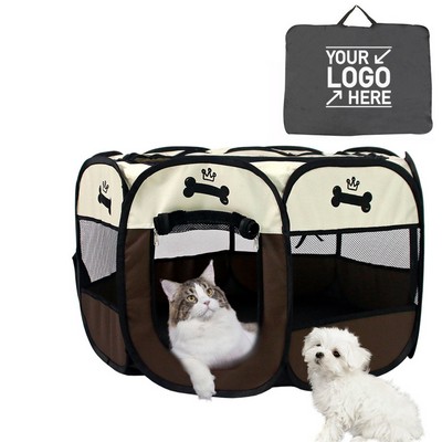 Oxford Cloth Cage Cat House Pet Tent