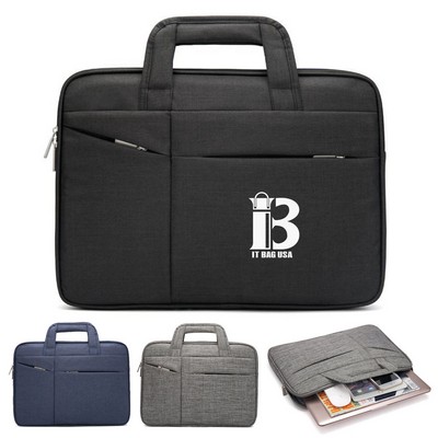 Canvas Laptop Bag 15.6 Inch Briefcase