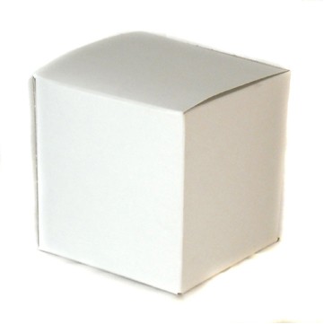 White Gloss Gift Box (4"x4"x4")