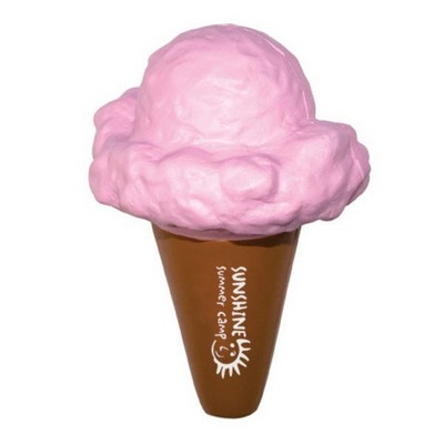 PU Ice-cream Cone Stress Ball