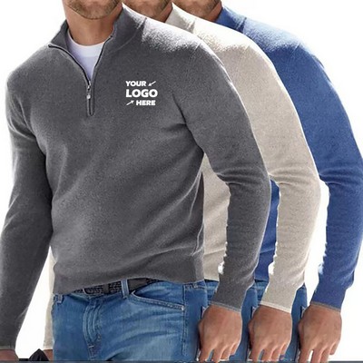 1/4 Zip Fleece Sweatshirt