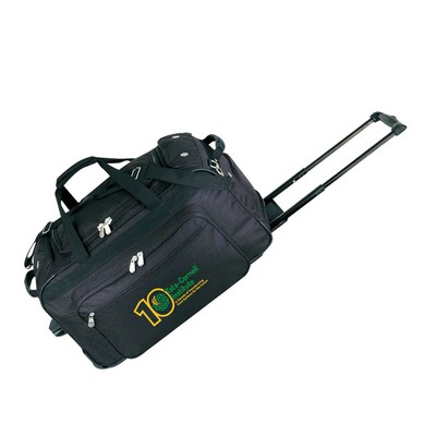 Deluxe Rolling Duffel Bag