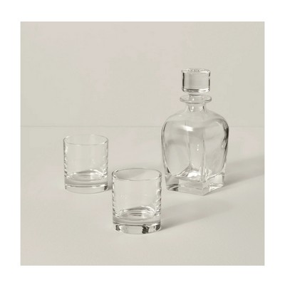 Lenox Tuscany Classics 3-Piece Whiskey Decanter & Glass Set