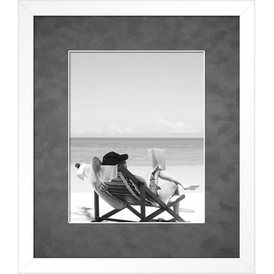 Rimouski (White/Grey) - Vibrant 8x10 Photo Frame 13.5x15.5