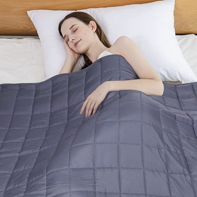 10 Lb Weighted Sleeping Blanket - 48" x 72''