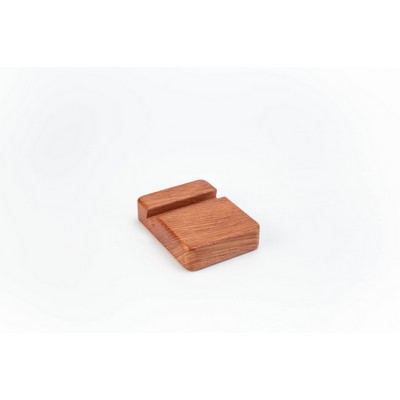 #862 Rosewood Cuboid Shape One Side Using Phone Stand