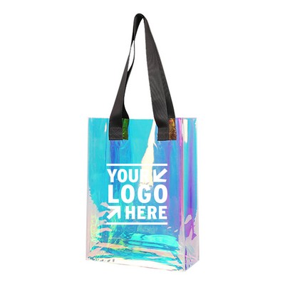 Iridescent PVC Tote Bag