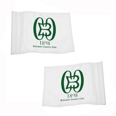 Golf Flag - Double Sided - Tube Style