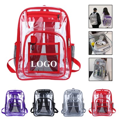 PVC Clear Travel Waterproof Rucksack