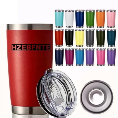 20Oz Stainless Steel Tumbler With Lid