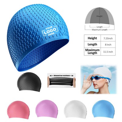 Silicone Streamline Swim Caps