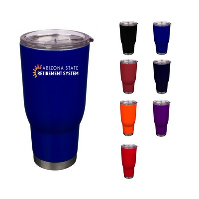 32 Oz. Vacuum Insulated And Powder Coated Tumbler