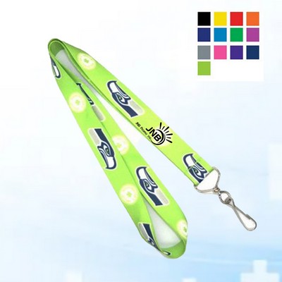 Detachable Buckle Polyester Lanyard