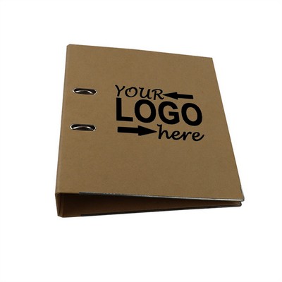 Kraft Paper 2 Ring binders Files Storage Folder