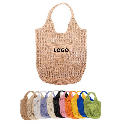 Straw Raffia Tote Bag