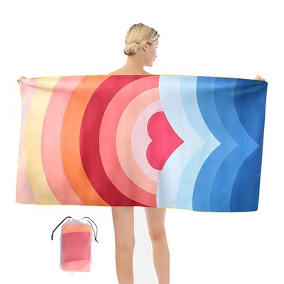 Sublimation Microfiber Beach Towel