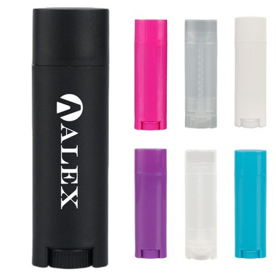 Oval Lip Balm Tubes Empty Plastic Lipstick Container