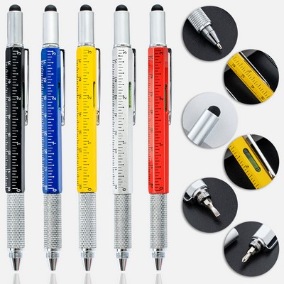 6 In 1 Tech Tool Multifunctional Pen