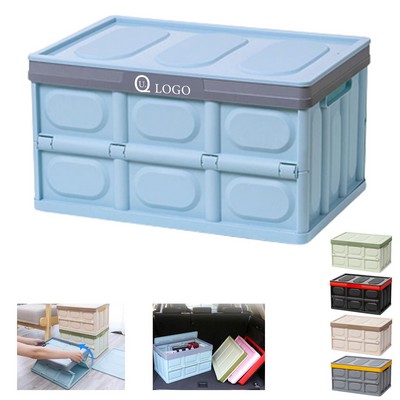 7.9Gallon Collapsible Lidded Storage Bin