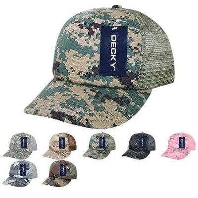 Decky Camo Foam Trucker Cap