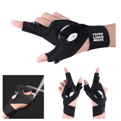 Breathable Led Flashlight Gloves