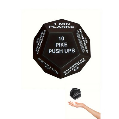 Fitness 12-Sided Yoga dice