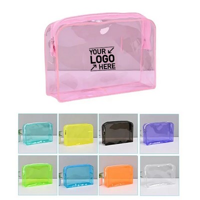 Clear PVC Cosmetic Handbag