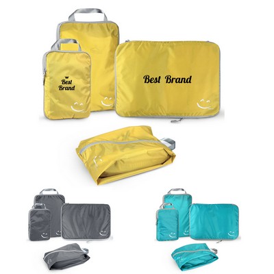 Portable 4-Piece Set Travel Storage Bag