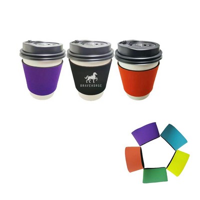 Foam Coffee Cup Sleeves