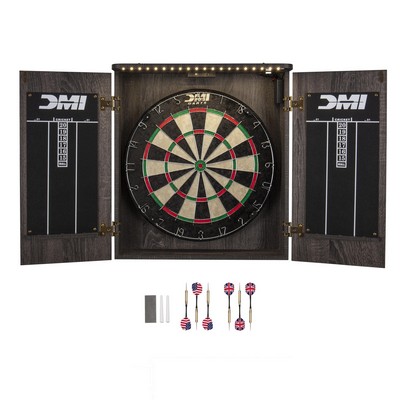 Escalade Sports Dmi Sports - Paris Lighted Dartboard Cabinet Set