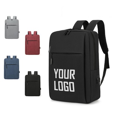 Travel Computer Laptop Backpack with USB Charging Port