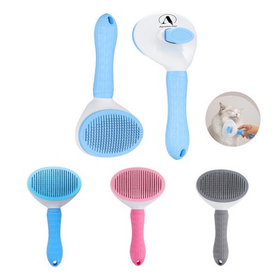 Pet Self-Cleaning Slicker Combs