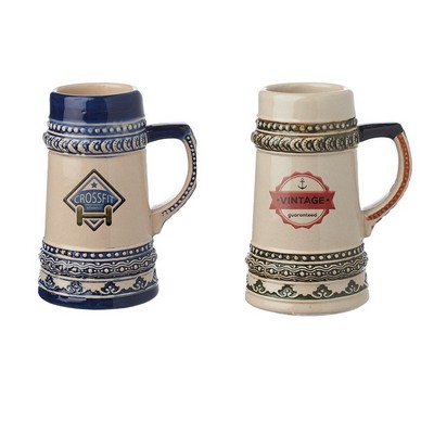 2 oz. Bremen Mini Ceramic Beer Mug Shooter