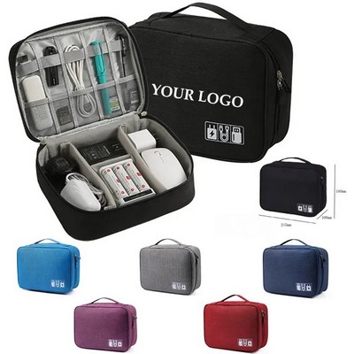 Multifunctional Data Cable Storage Bag