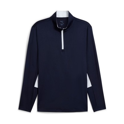 Puma® Pure 2.0 1/4 Zip Sweater- Deep Navy