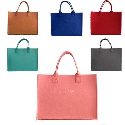 Soft Felt Tote Bag