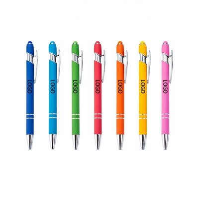 Soft Touch Metal Ballpoint Pen