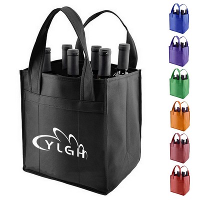 6 Bottles Tote Wine Bag