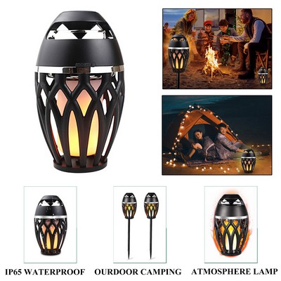 LED Flame Light Portable Bluetooth Speaker