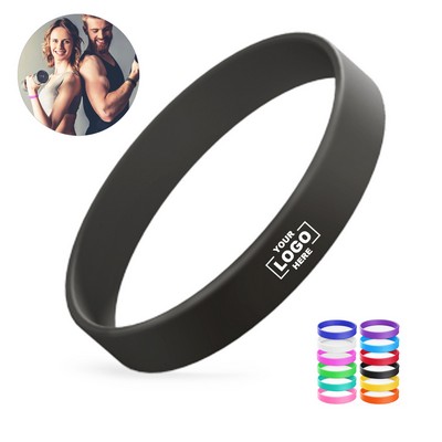 Multicolor Silicone Wristband Bracelet