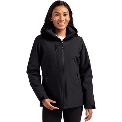 Clique Cornice 3-in-1 Eco Waterproof Parka + Inner Layer Full Zip Womens Jacket System