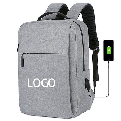 Usb Rechargeable Business Backpack